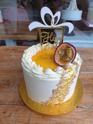 Passion fruit Sponge