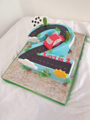 Children Number Cake